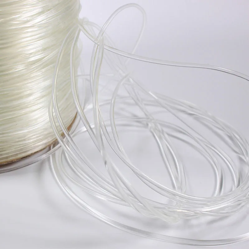TPU Elastic Stretch Cord Colored Crystal Beads String Wire for Jewelry Making Bracelet