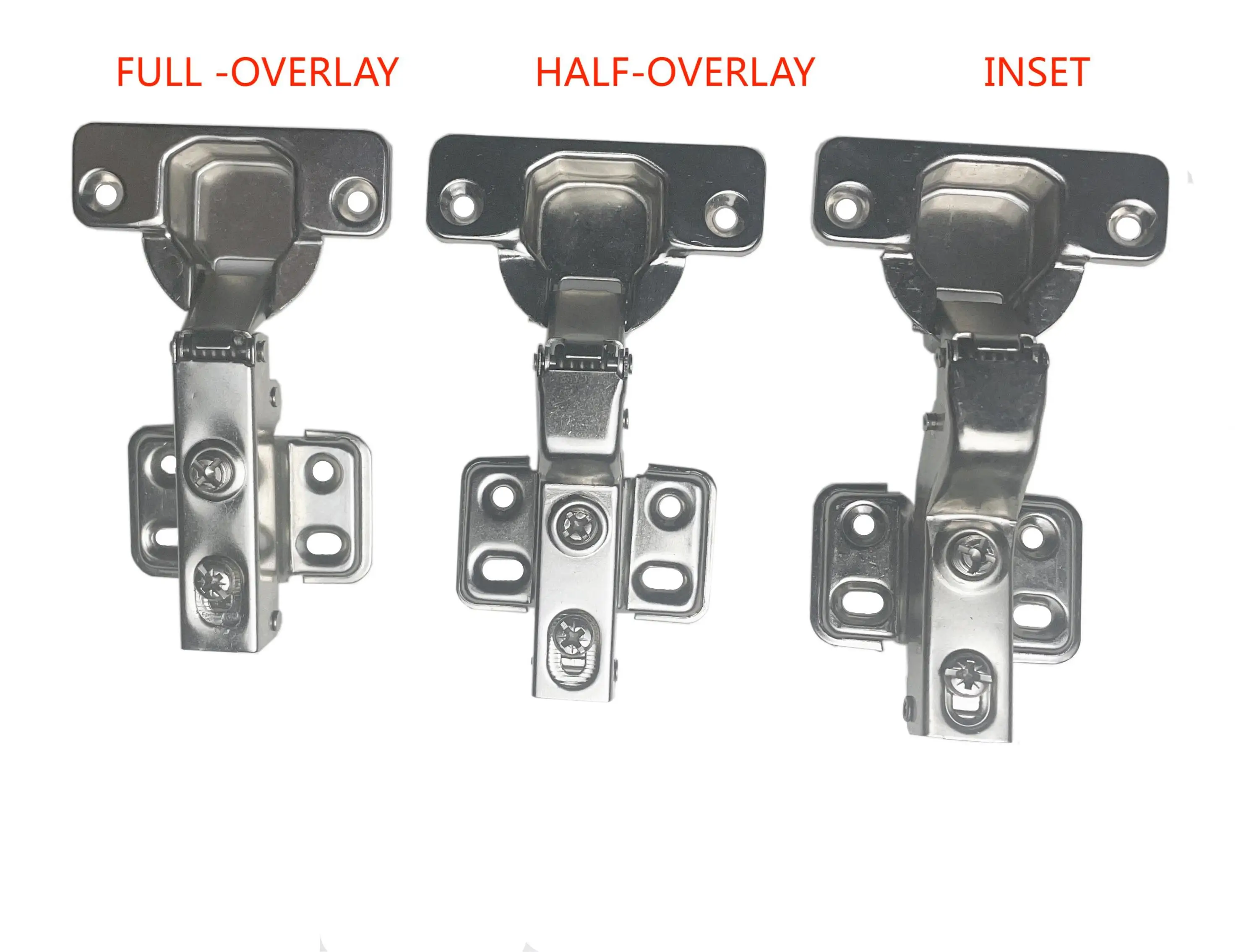 Small  Hinge  Alloy plate  35mm American Type Door Closer Accessories Self Closing Style  Furniture Cabinet Door Hinge