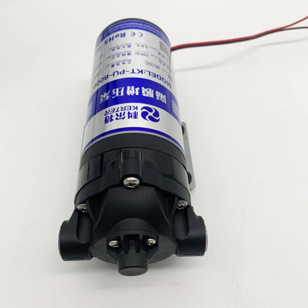 Kerter Water filter 800G 36V High Pressure Diaphragm Booster Pump for Reverse Osmisis  Membrane