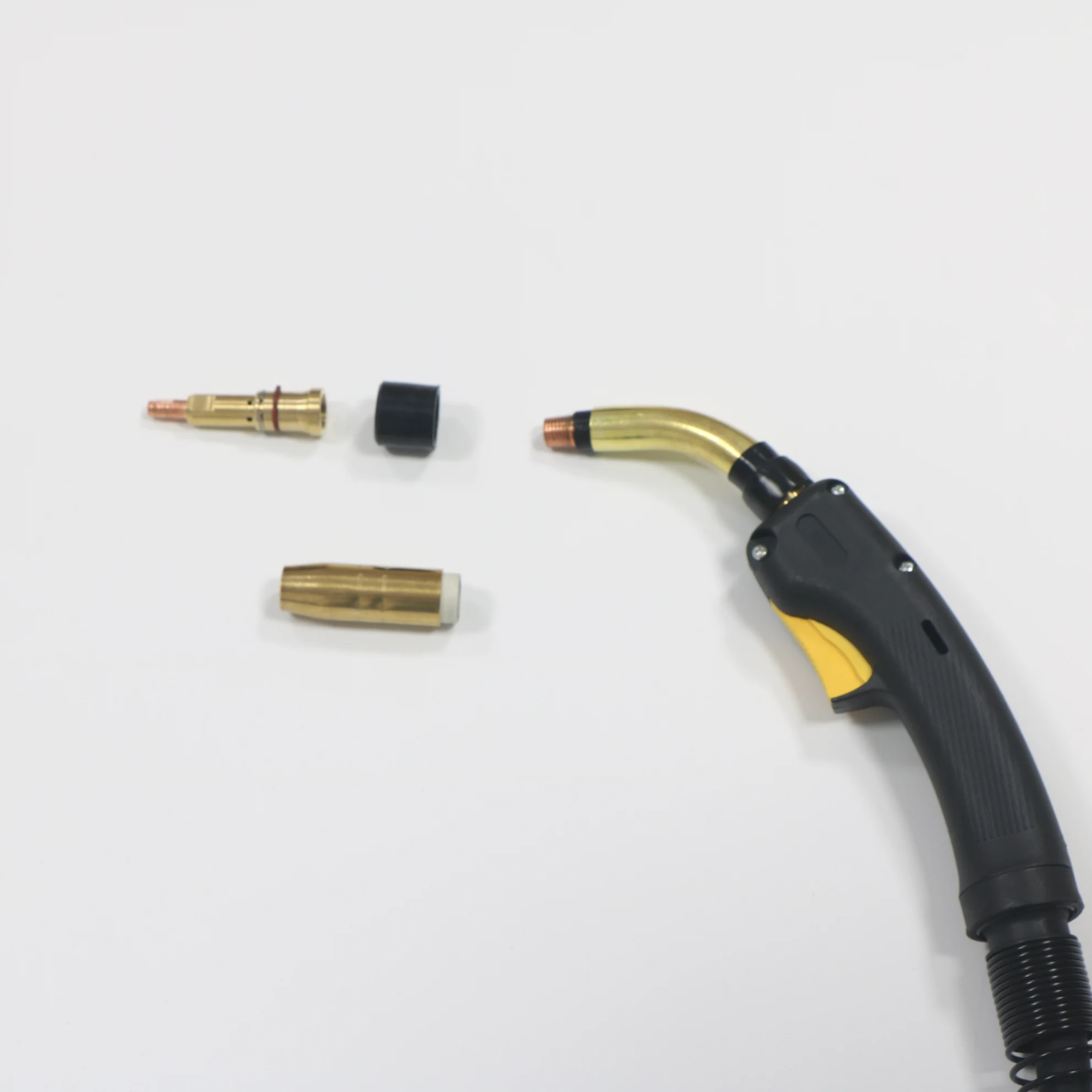 GuanBang mig welding torch consumables 4335 gas diffuser mig tip holder for CO2 welding torches