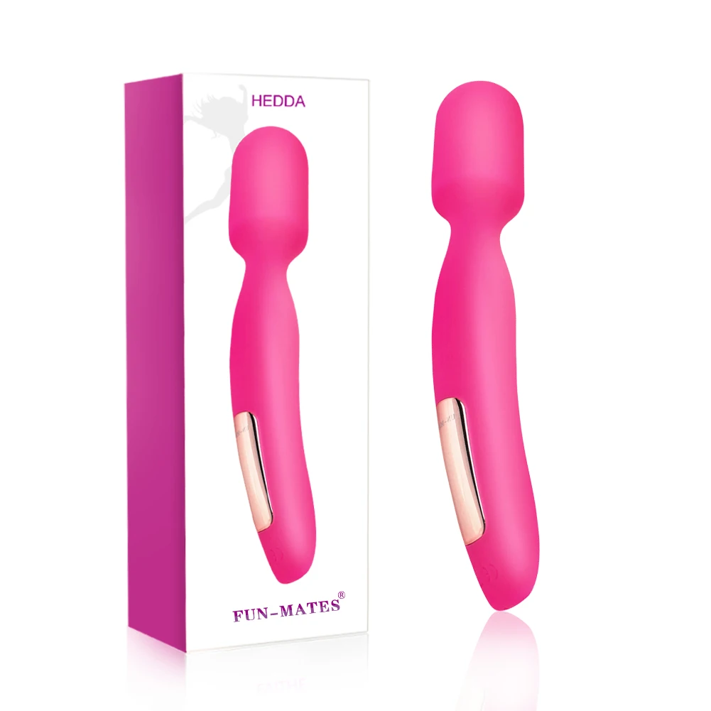LEVETT Hedda Clitoris Vibrator USB Charging Powerful Wand Body Massager Vibrator Sex Toy for Women
