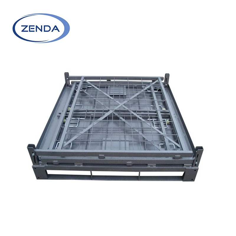 Butterfly Cage Transfer Basket Metal Iron Frame Iron Warehouse Folding Storage Cage