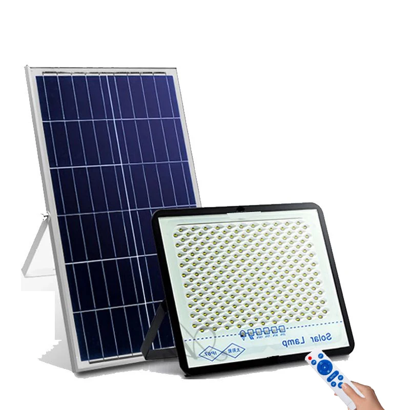 Outdoor High Power 100w 200w 300w Security Reflector Led Solar Flood Light for Stadium Park Farm
