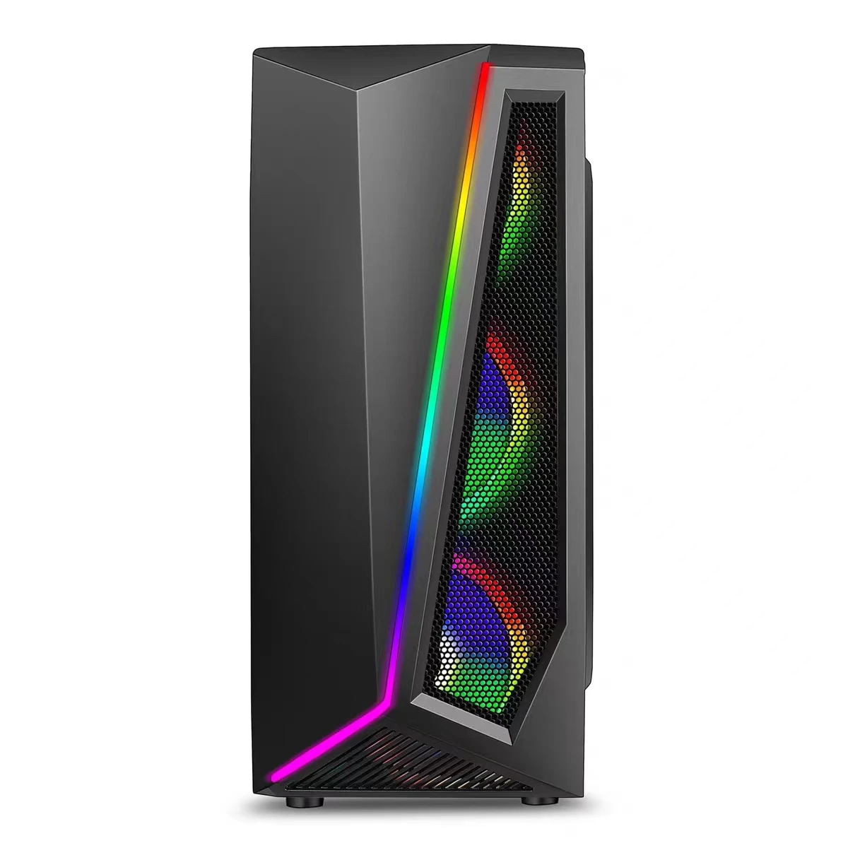 High Quality Gaming PC Desktop Computer Gaming Case ATX Computer Case & Towers CPU Cabinet with RGB ARGB Fans