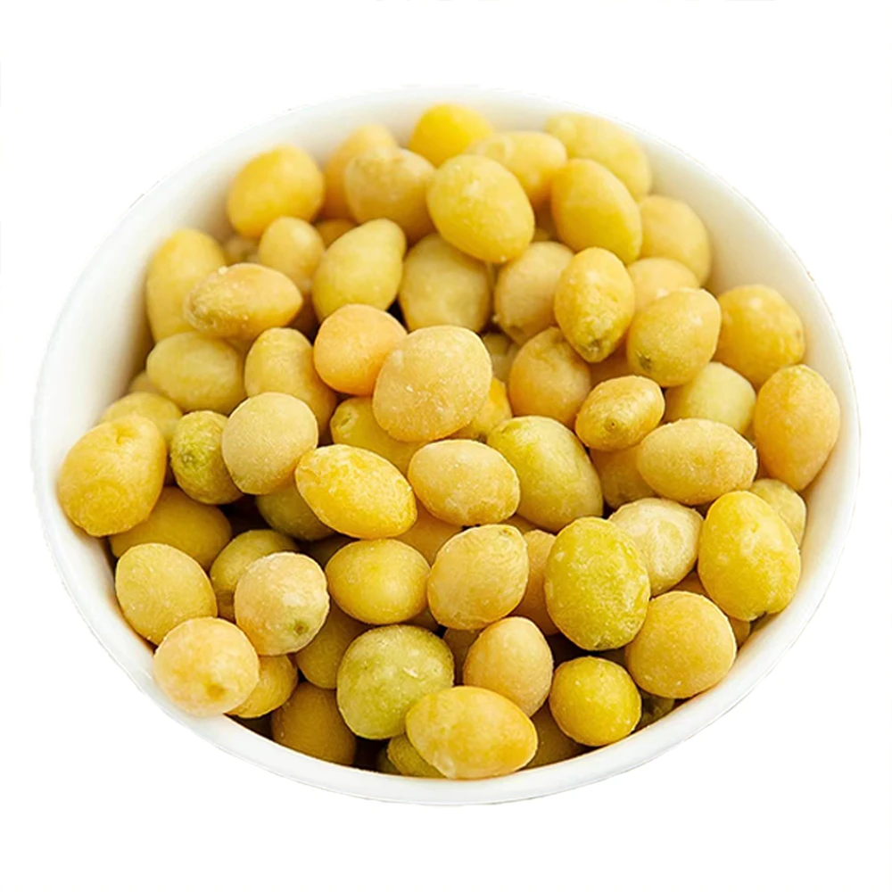 Ginkhole Direct Factory Sale Additive-Free Crispy Fried Ginkgo Nut Kernel Snacks Original Flavor Hard Ready-to-Eat Salty Taste