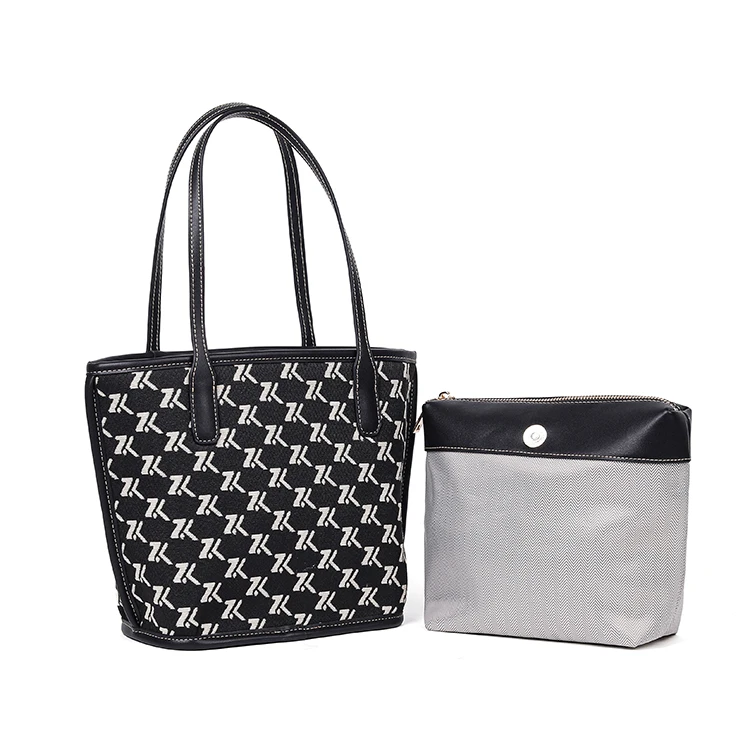 2piece Set Satchel Bag Crossbody Shoulder Crossbody Women's Mini Bags Factory Oem Odm Pu Leather Custom Lady Bags Polyester