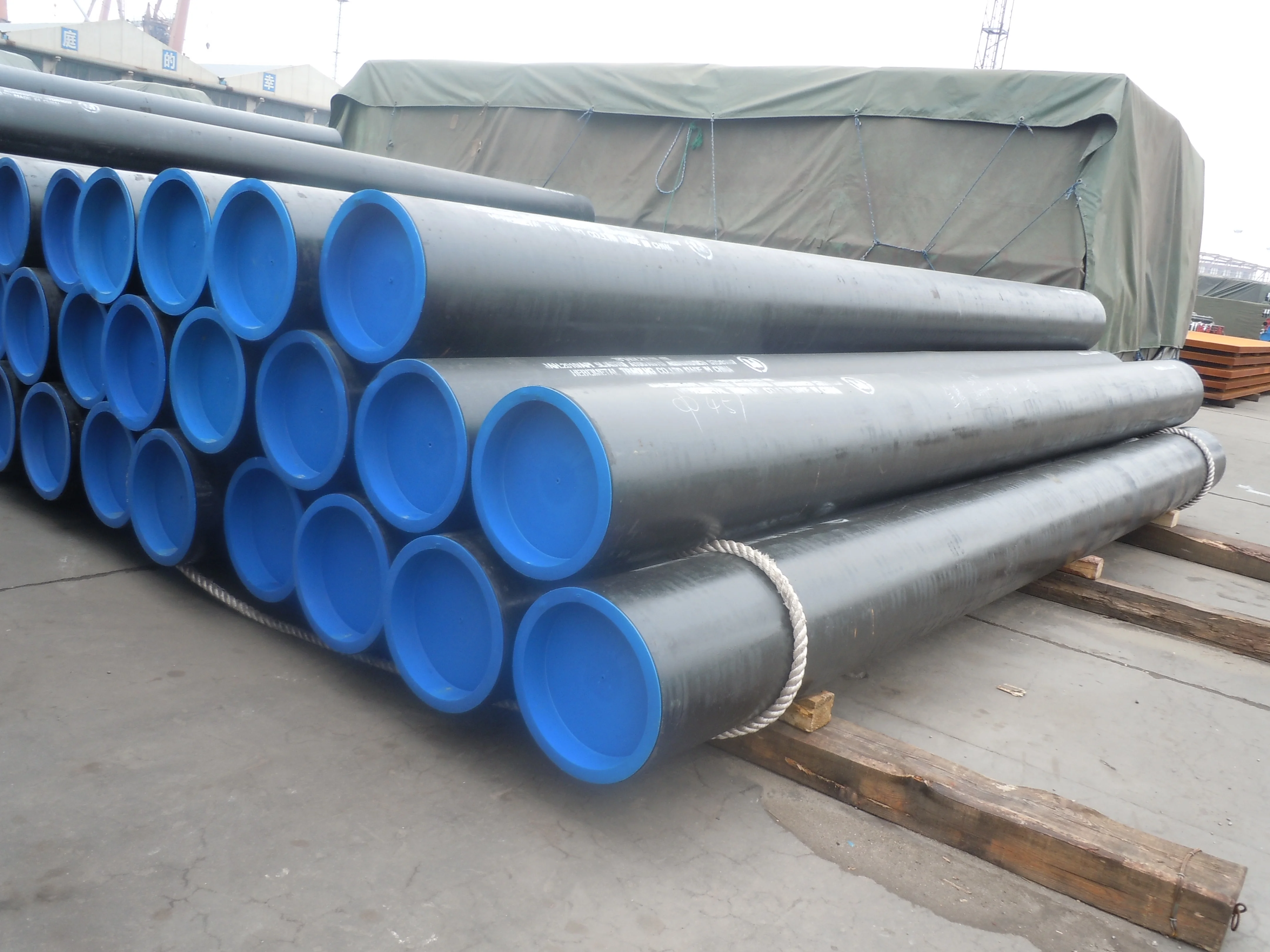 High Quality ASTM A53 Grade B ASTM A106 Gr.B API SPEC Thick Wall Sch40 Seamless Steel Pipes