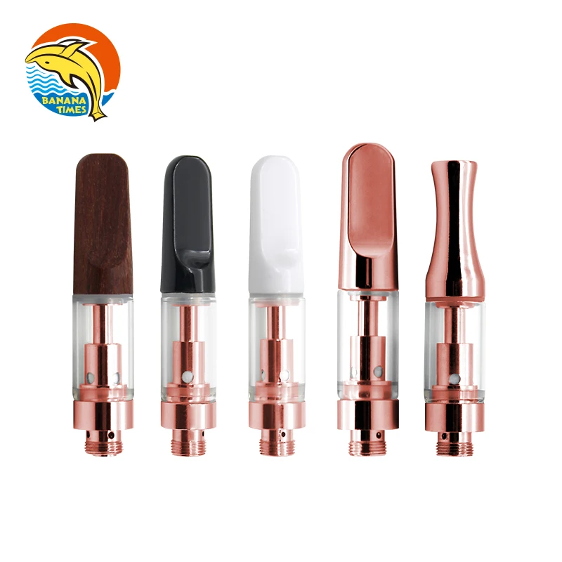 Плоский керамический наконечник мундштука лучшего качества 0,5 мл cbd бак-ручка вейп картридж 1 мл керамическая нагревательная катушка cbd картриджи