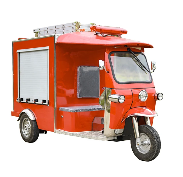 Electric Tuktuk for food delivery with 3000W-5000W 72V dc motor