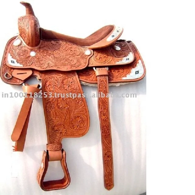 Horse Saddle High Quality New Design 100 Leather Custom Style Color Origin Size Place Model at Low Price