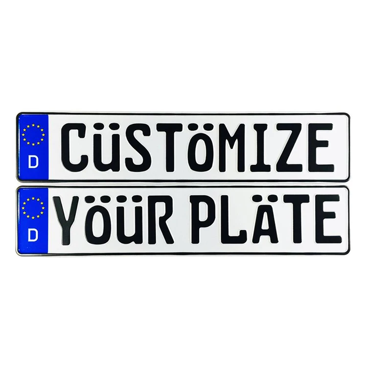 United States Decoration Metal Print License Plate Vintage Retro Tin Plate Car Decor Number Plate 12inch 6inch