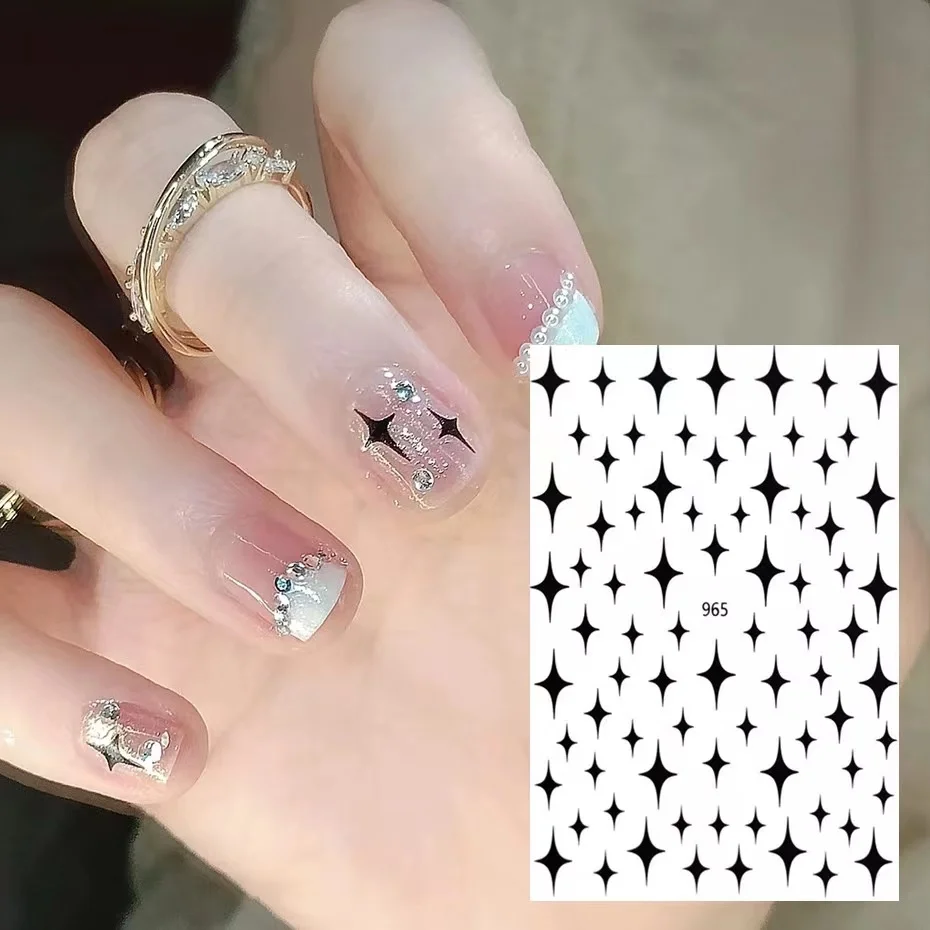 Nail Stickers for Women Nail Art Accessories Decals