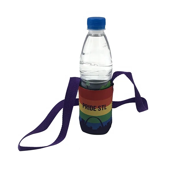 Personalized Neoprene Neck Strap Comfortable Beer Can Coolers with Lanyards