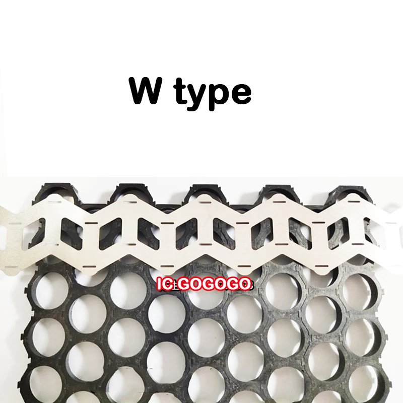 1kg Pure Nickel Strip Sheet Roll Belt 18650 21700 Battery Pack Welding 2P 3P 4P 7P Oblique Straight Wave W type Row Hole Holder