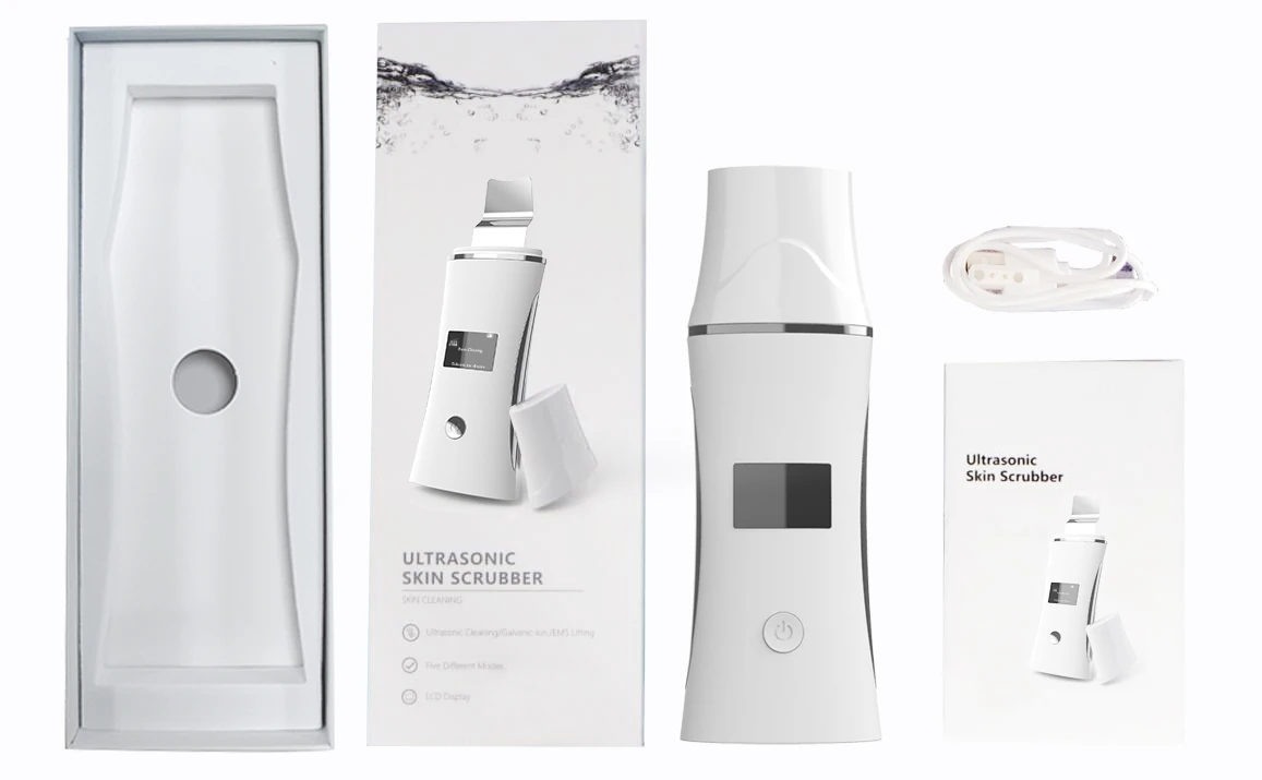 Portable Home Use Ultrasonic Facial Peeling Skin