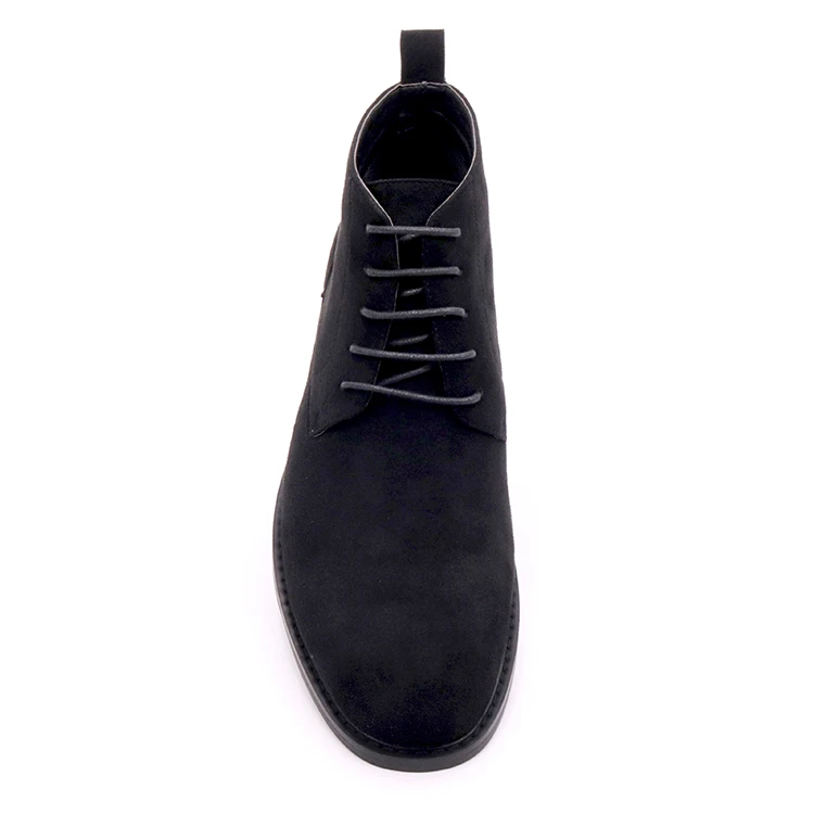 2019 New design Suede leather Casual man Derby dress boots Lace-Ups boots