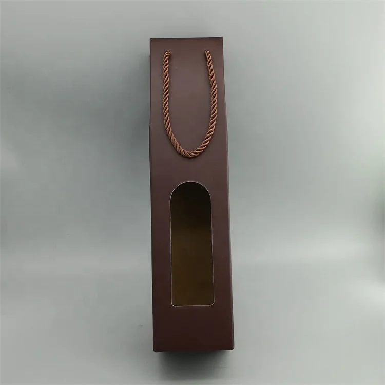 Cheap wine bottle shipping boxes accept custom champagne paper packaging boxes