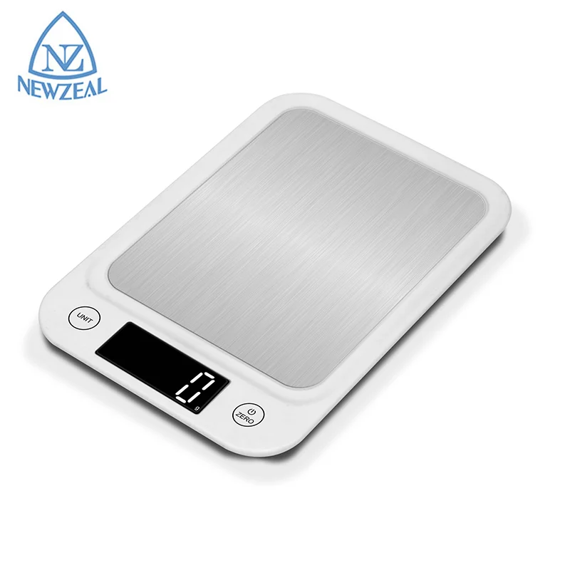 Stainless Steel Platform Blue Tooth 4.0 5Kg Manual Lcd Abs Plastic Digital Multifunction Food Scale