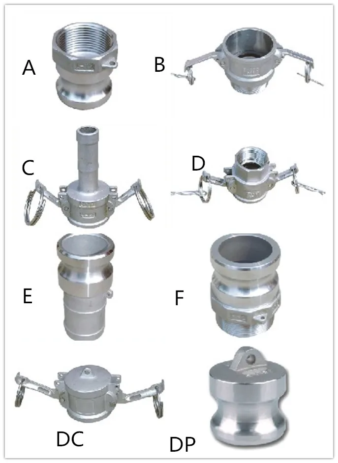 quick disconnect fittings /coupling stainless steel material 304  316