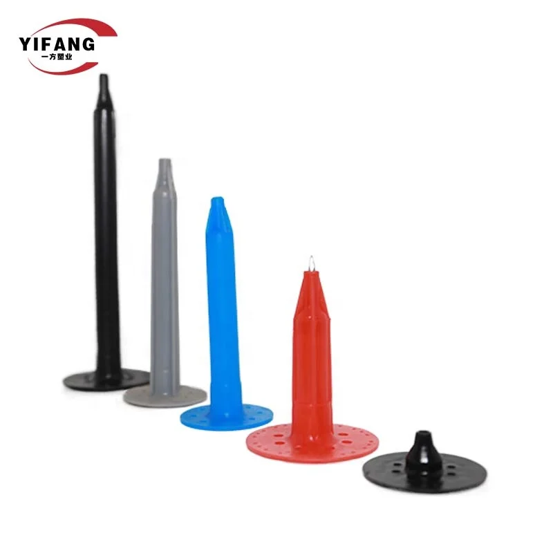 Factory Gun Shooting Nails concrete steel nail with Metal Washer