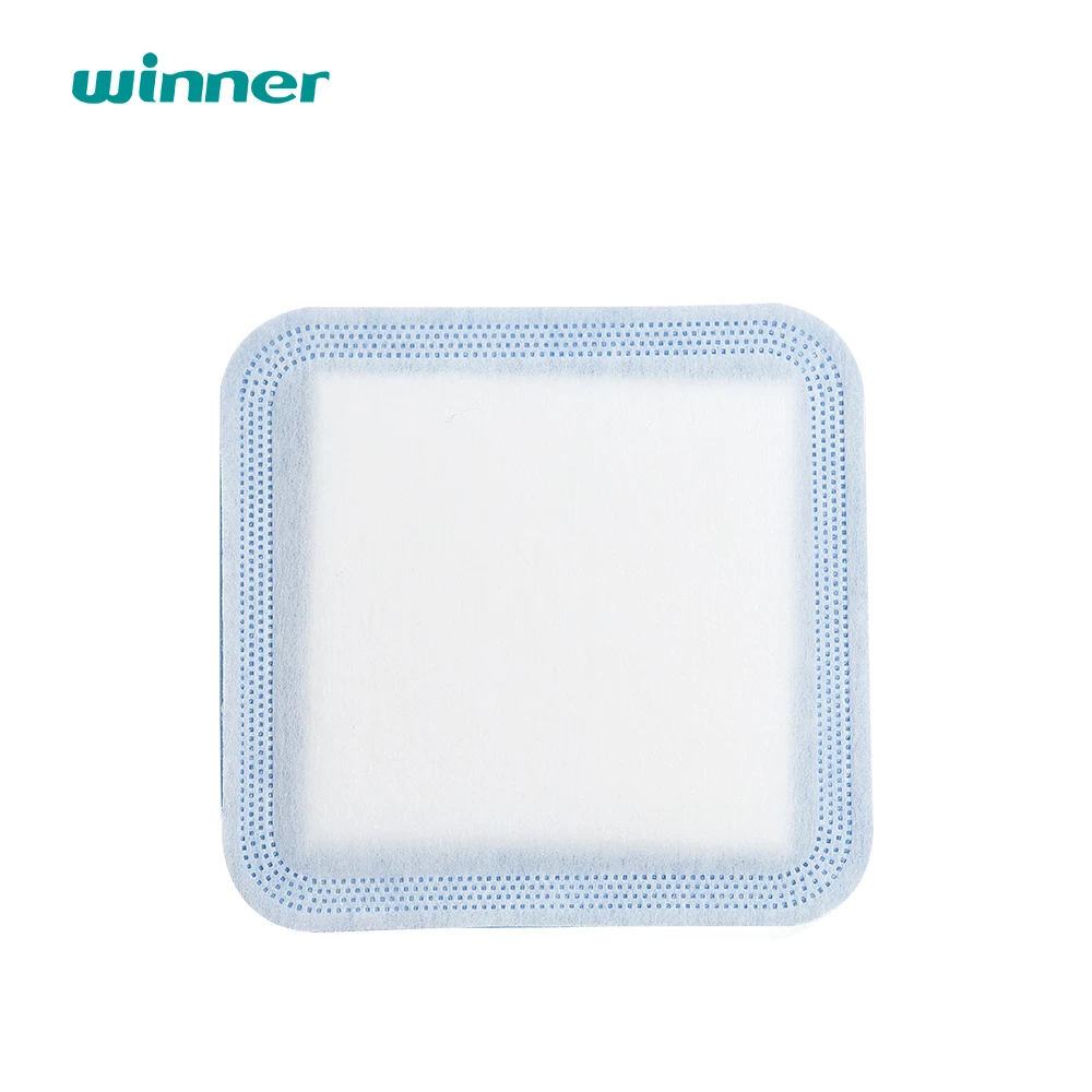 Disposable Medical Surgical wound dressing Adhesive Super Absorbent Foam Dressing