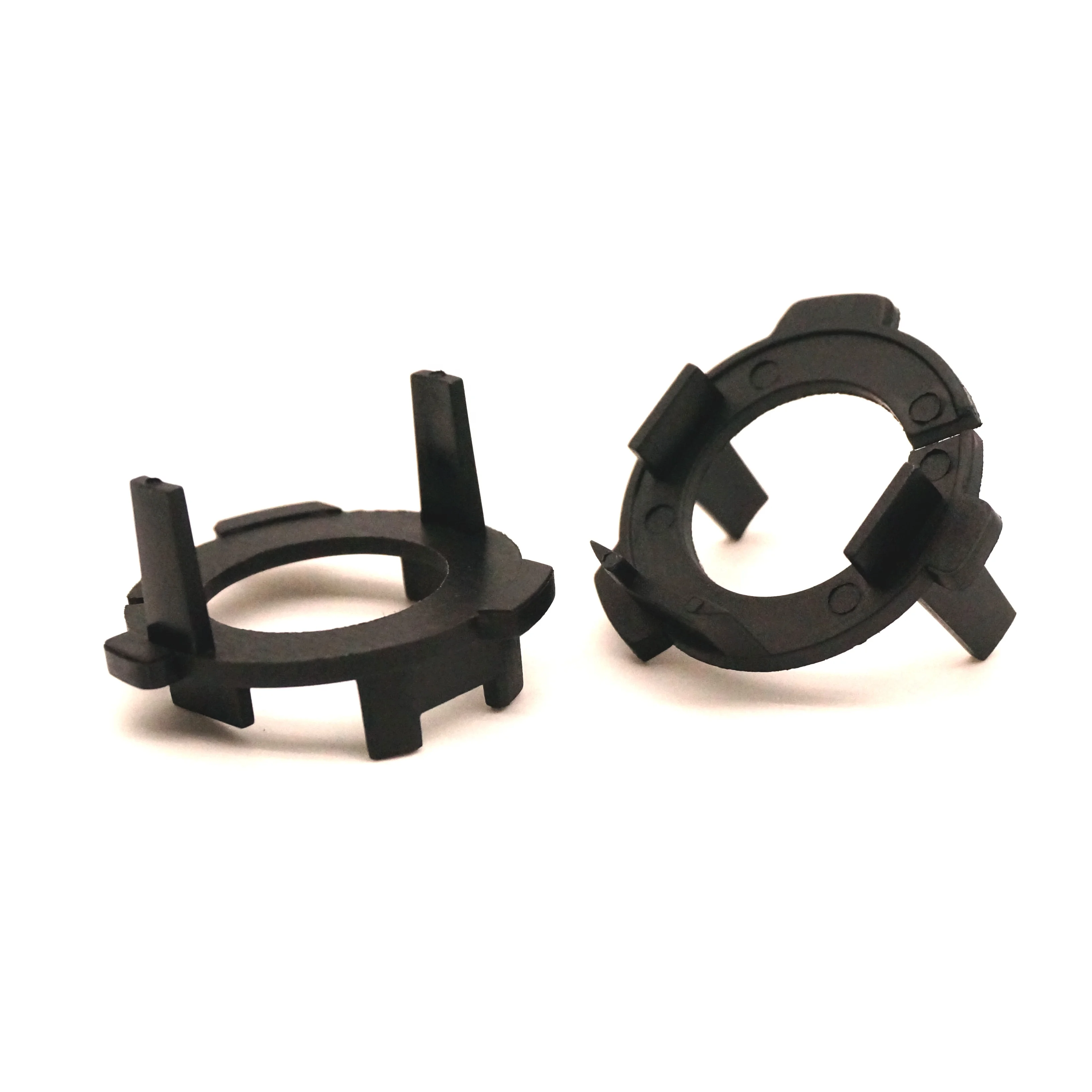 Customized h7 led light headlamp conversion adapters socket clip retainer H7 led headlight bulb adapter holder for MB