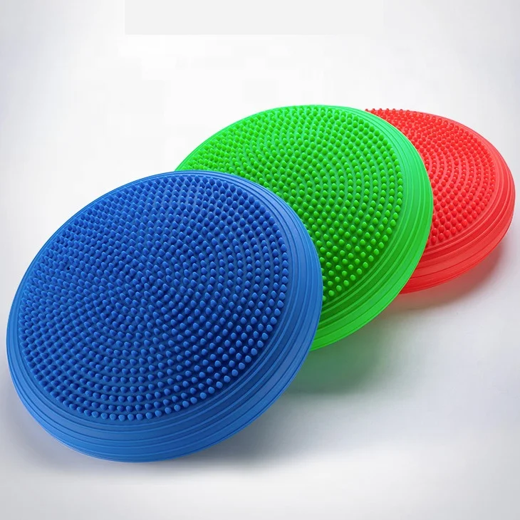 Air Stability Balance Disc Wobble Balance Inflatable Stability cushion, Balance Board, 13 inch massage cushion