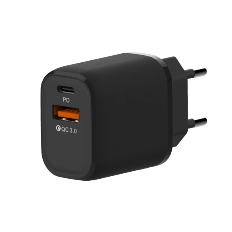 Китайский производитель Somostel Q01 Usb + PD адаптер питания US EU вилка зарядное устройство супер быстрое для ios /Android/Type C