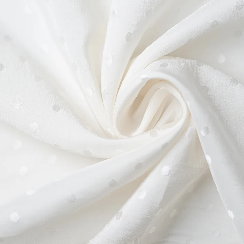 
Custom jacquard Factory wholesale 114cm Width suppliers wholesale silk satin fabric 100% pure silk fabric 