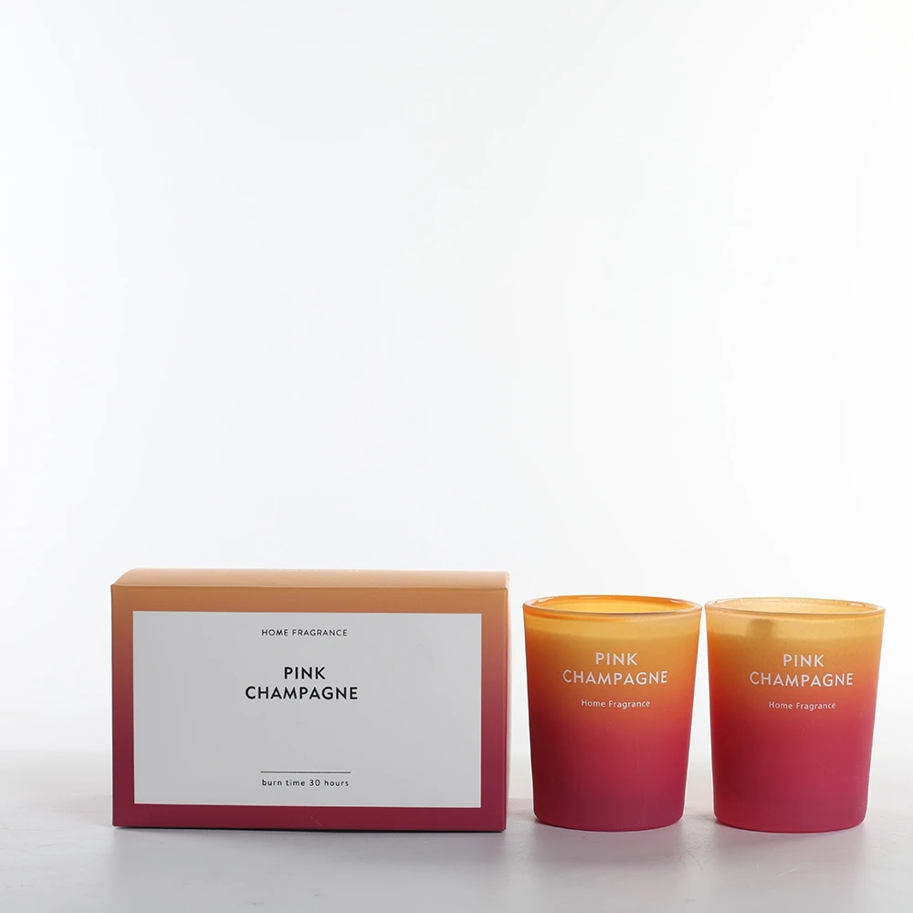 Supplier Home Fragrance Oil Manufacturer Glass Scented Candle Gift Set
