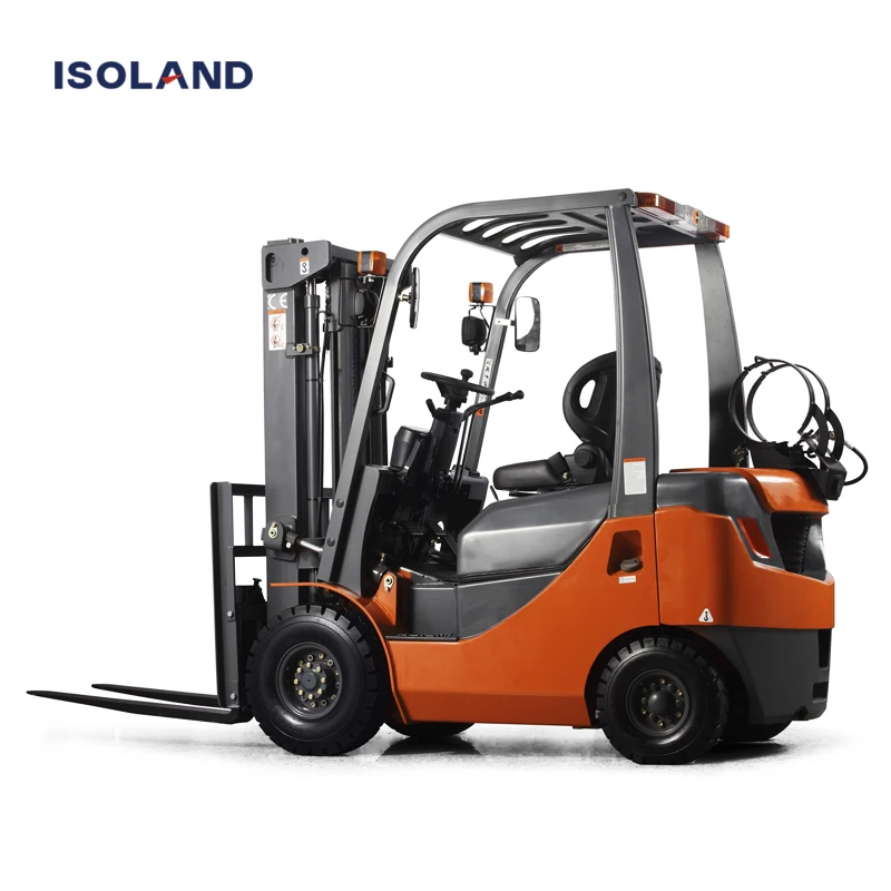 Small LPG forklift 1.5 ton 1.8 ton 2 ton 2.5 ton 3 ton 3.5 ton gasoline forklift truck with Japanese engine