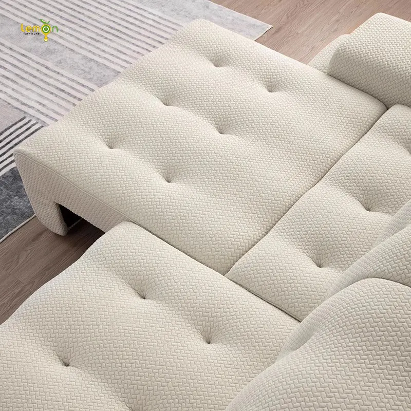 Fort Roch electric sofa bed fabric sofa modern simple functional sofa small apartment