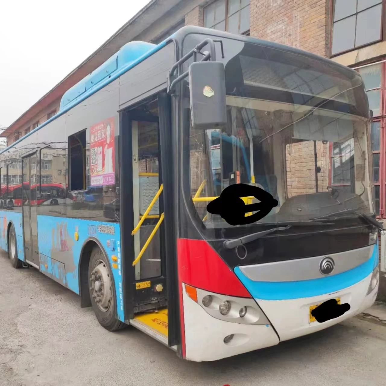 Popular City Cng City Bus ZK6105 Coach Used New YC Good Engine Diesel School Passsenger Buses For Africa