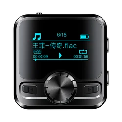 JNN M9  1.1 inch  BT 8GB Music Player  Support FM Radio USB disk voice recorder Clip mp4  MP3 Player