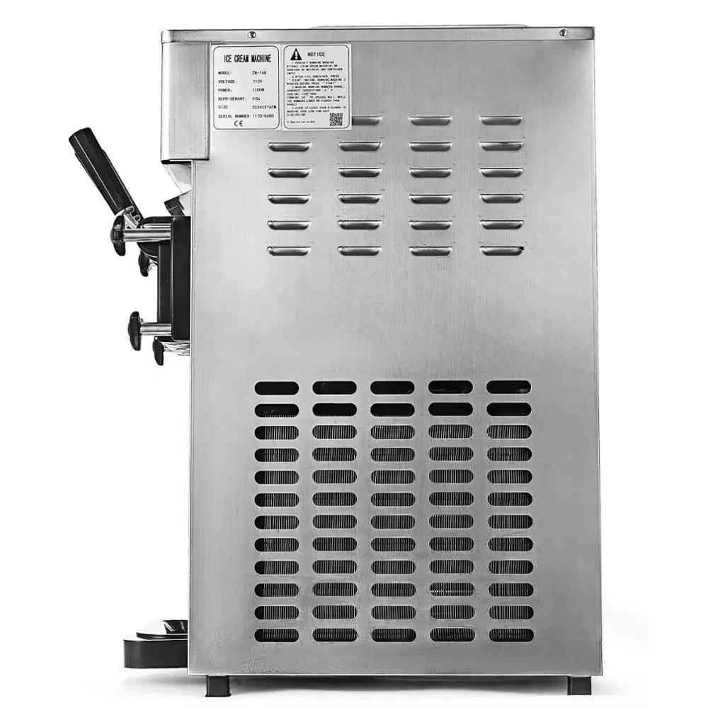 Desktop Small Soft Industrial Ice Cream Maker Making Machine Automatic