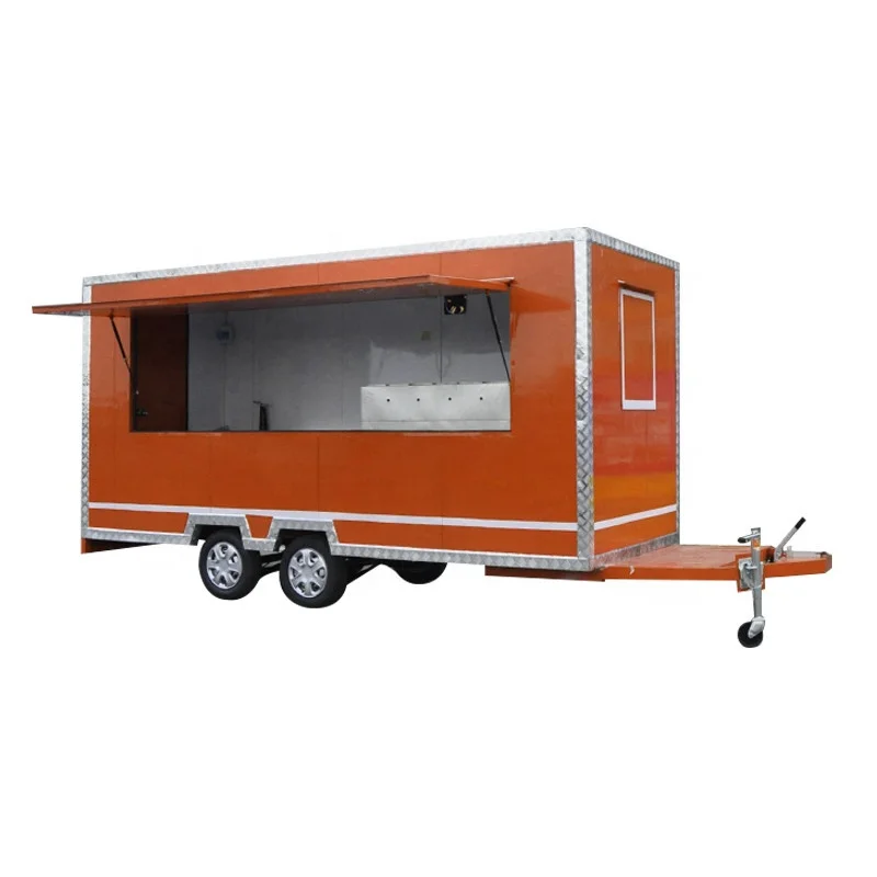 Best selling products 2020 in europe food truck shaved ice trailer food truck refrigerated foodcarts