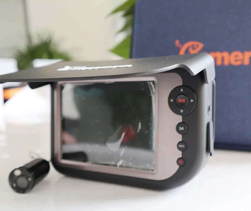Original Factory Fishing Equipment 5inch Underwater Fishing Camera Color Screen Video Recorder Fish Finder for Lake Ice Fishing