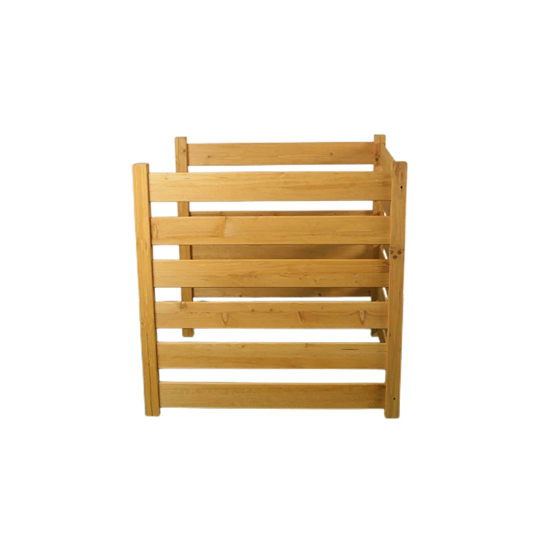 Cheap price natural solid wooden privacy screen protector fence for air conditioner