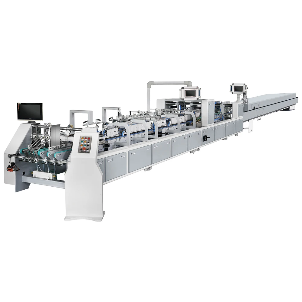 ZH-A1100 Automatic High Speed Four and Six Corner Carton Folder Gluer