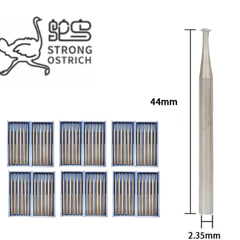 STRONG OSTRICH Thick Jewelry bur Tools  HSS Engraving Caving Polishing Gem Setting Rotary Jewelry Drills
