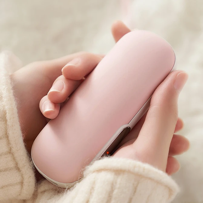 Mobile Power Heater Double Side Rapid Heating Electronic Hand Heating Customized Hand Warmers Wholesale