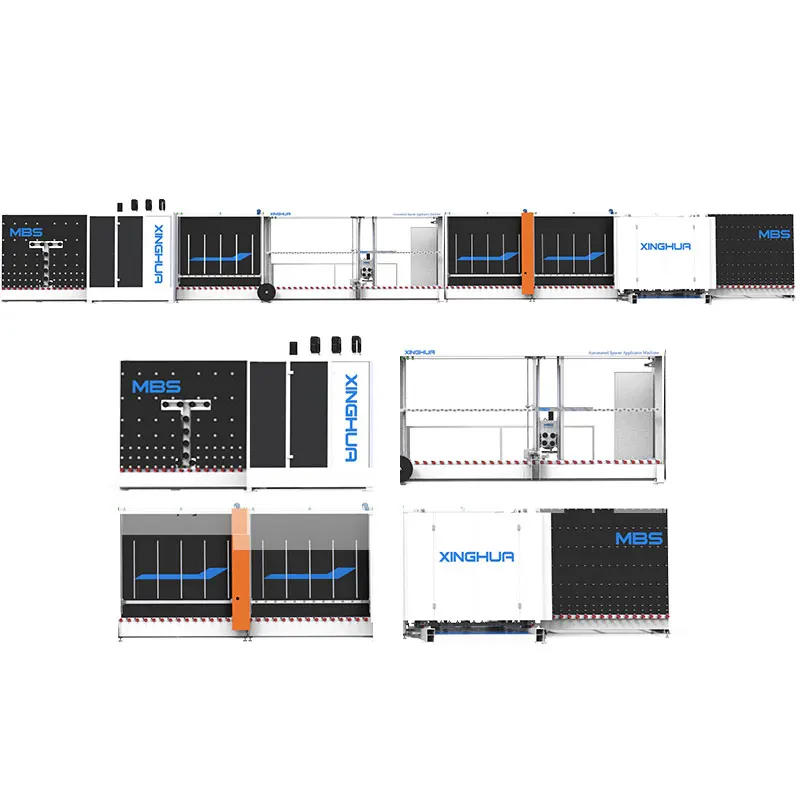 3200mm Double Glazing Glass Making Machine Insulating Glass Production Line with Auto Argon Gas Filling