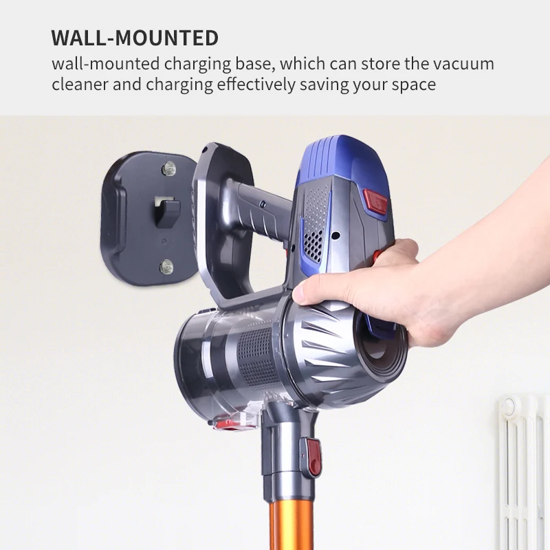 Portable Stick Dust Collector Broom Vacuum Cleaner Wireless Hand Handheld Cordless Vacuum Cleaner for Home Battery Brush Motor