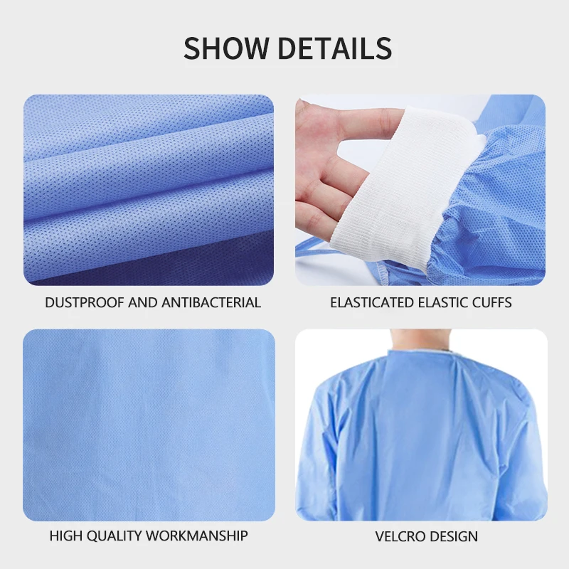 Disposable Medical PPE Surgical Gowns Other Consumable Protection Gown High Performance Hospital Gown