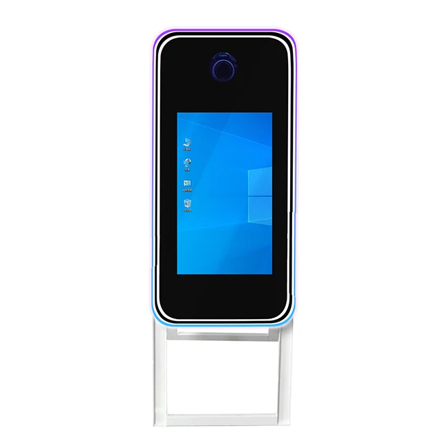 40 inches LED light frame new foldable Portable Mirror Selfie smart Touch mirror photo booth affordable magic mirror photo booth