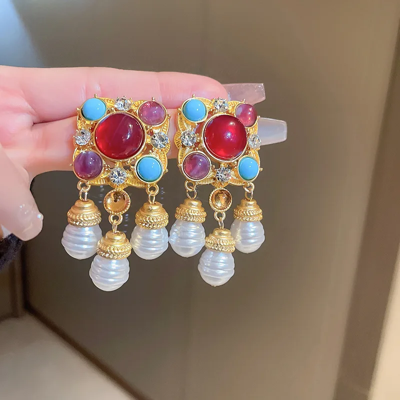 Kaimei 100 Designs Fashion Jewelry Pearl Vintage Ear Clip Art Vintage Advanced Ear Bone Clip Luxury Earrings No Piercing Earring