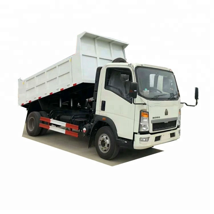 New Euro V 3-5T HOWO 4x2 Light Duty Sand Tipper Dump Truck for Sale in