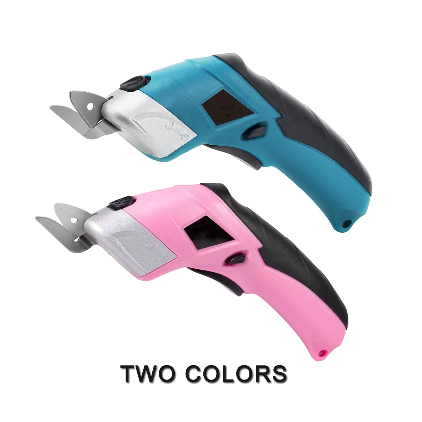 cordless rechargeable electric replacement knife head scissors for fabrics