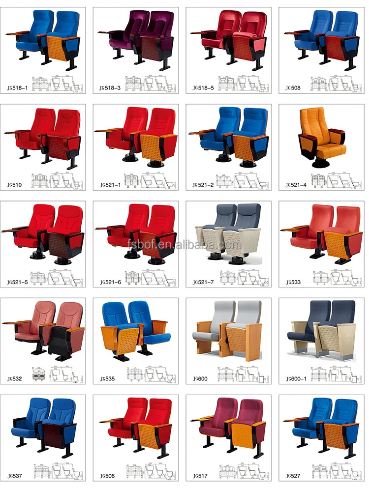 conference room training chair with writing table theater chairs cinema chair movie theater auditorium seats furniture modern