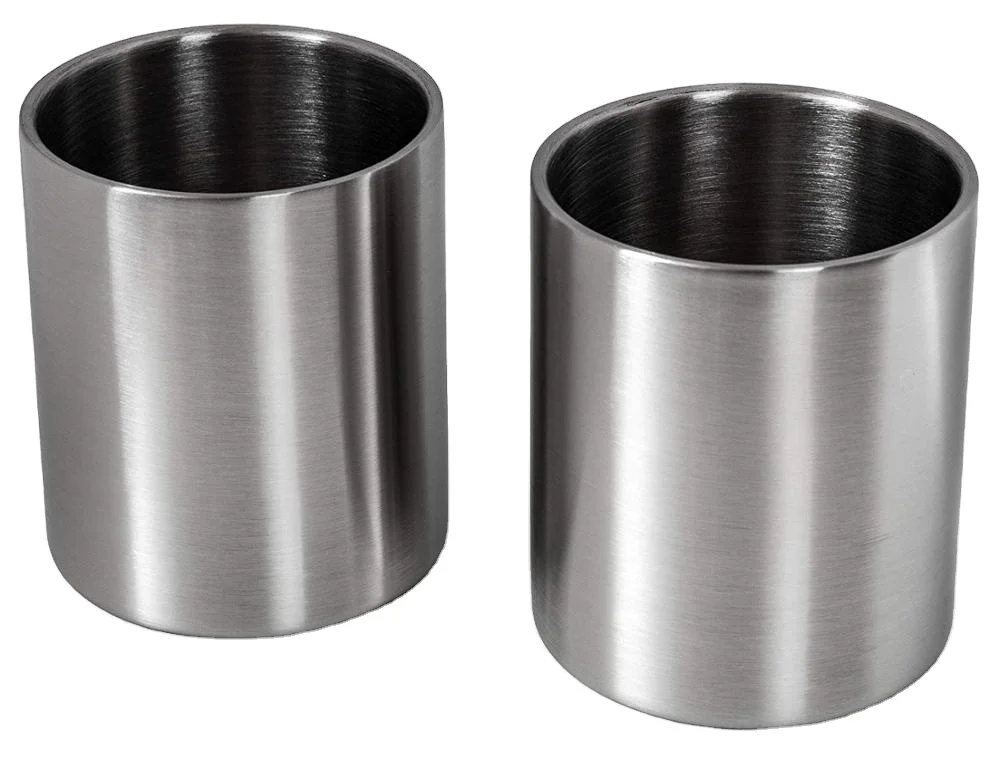 Matt Finished Stainless Steel 300ml Coffee Mug Without Handle